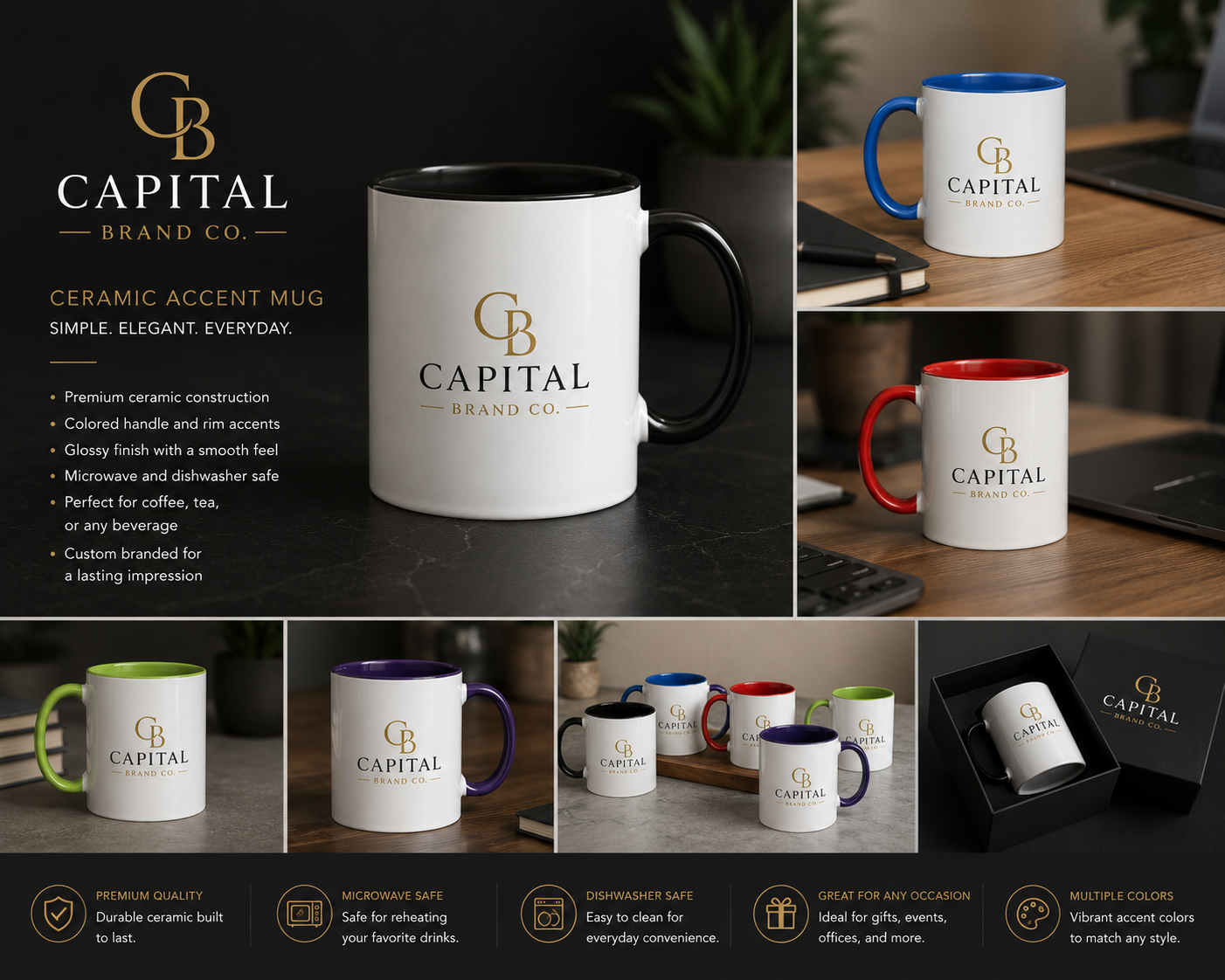 110z White Mug