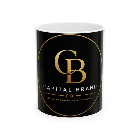 11oz Black Accent Mug