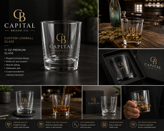 Capital 11oz premium glass