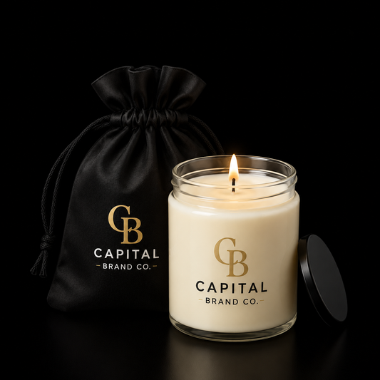 40 oz Candle Gift Wrapped