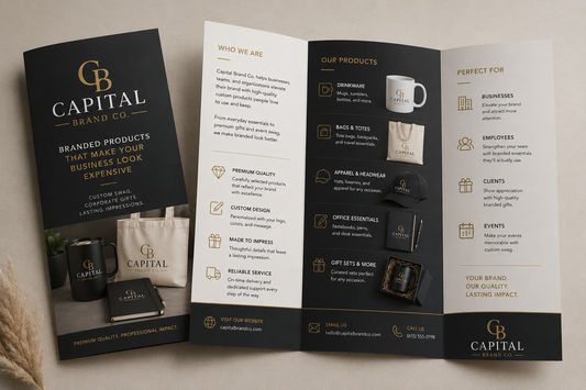 Trifold pamphlets