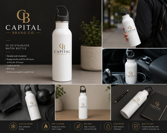 White premium bottle